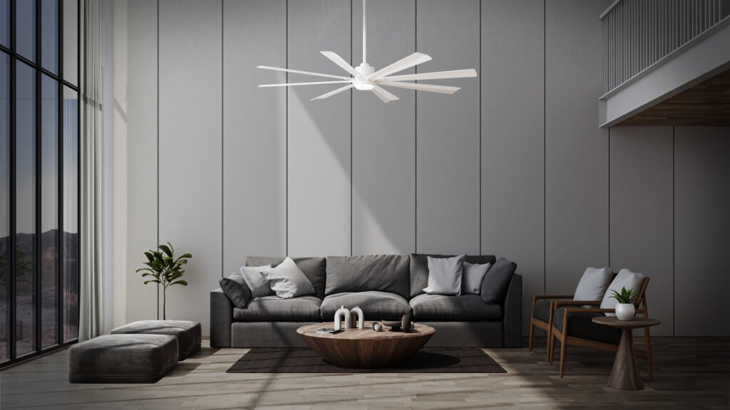 How Smart Ceiling Fans Adjust to Indoor Climate Automatically